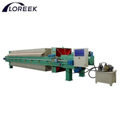 Filtropressa per la separazione dei liquidi solidi